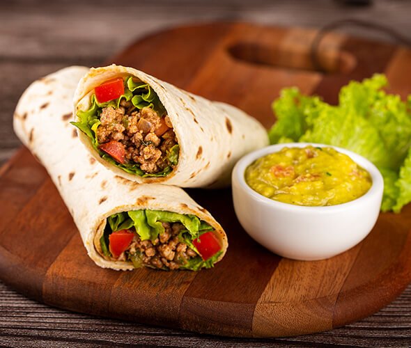 Burritos de carne